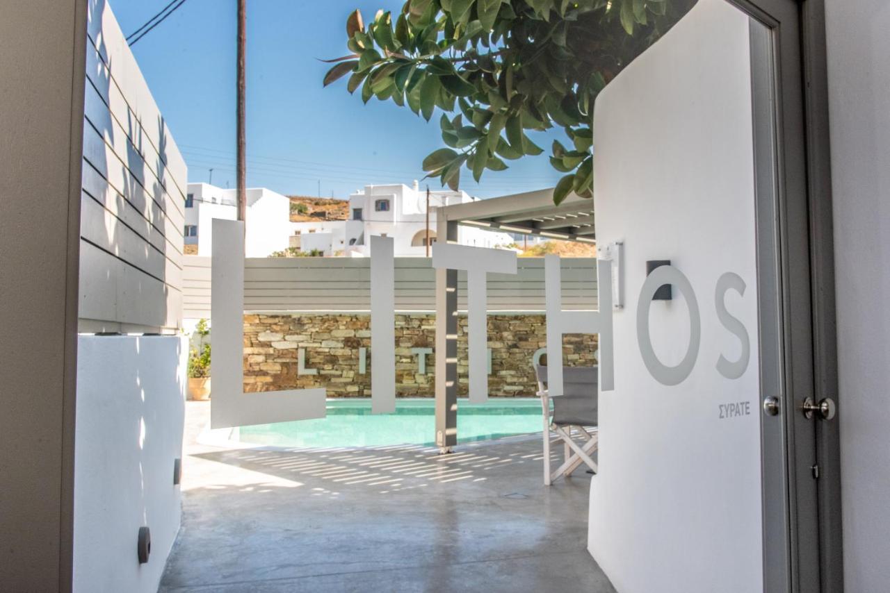 Lithos Luxury Suites Tínos Dış mekan fotoğraf