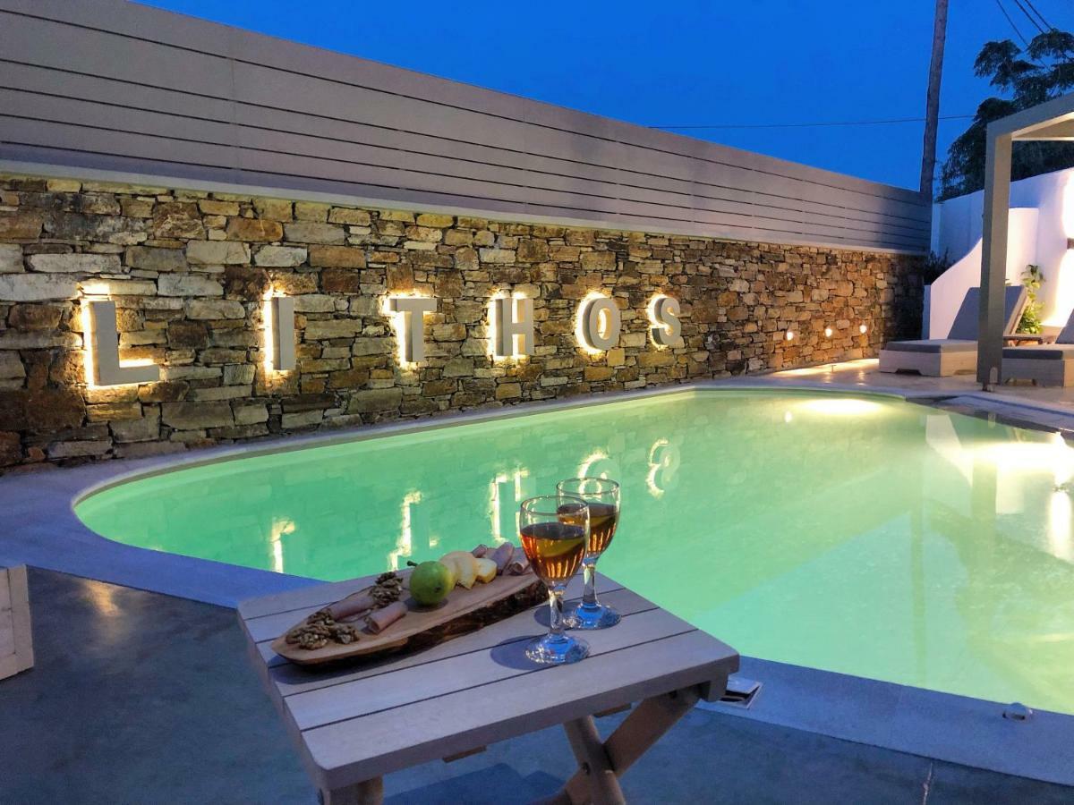 Lithos Luxury Suites Tínos Dış mekan fotoğraf