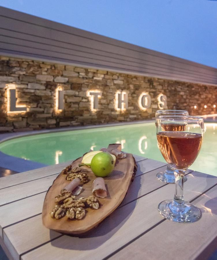 Lithos Luxury Suites Tínos Dış mekan fotoğraf