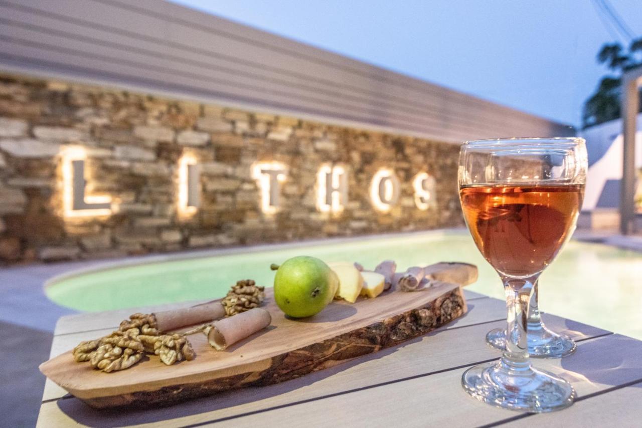 Lithos Luxury Suites Tínos Dış mekan fotoğraf