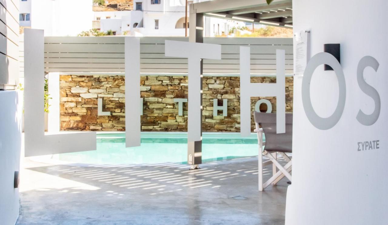 Lithos Luxury Suites Tínos Dış mekan fotoğraf